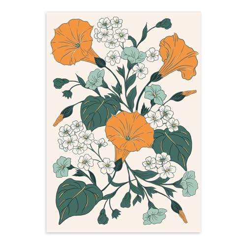 Image of Punch Studio Nightshade Floral Boxed Note Cards (52850)