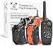 PetSpy M686B Dog Trainer Shock Collar for 2 Dogs with Vibra and Beep, Fully Waterproof Remote Training E-Collars