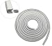 U Shape Edge Trim Rubber Seal Protector Guard Strip For Cars Metal Edges Boat Car Truck Door-White