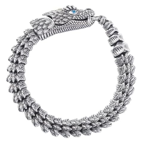 Oidea Retro Gothic Snake Bracelet for Men Cover