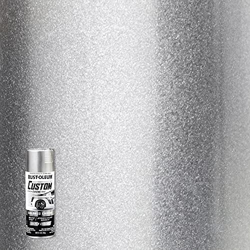 Rust-Oleum 340558 Automotive Custom Chrome Spray Paint, 10 Oz, Silver thumb #2