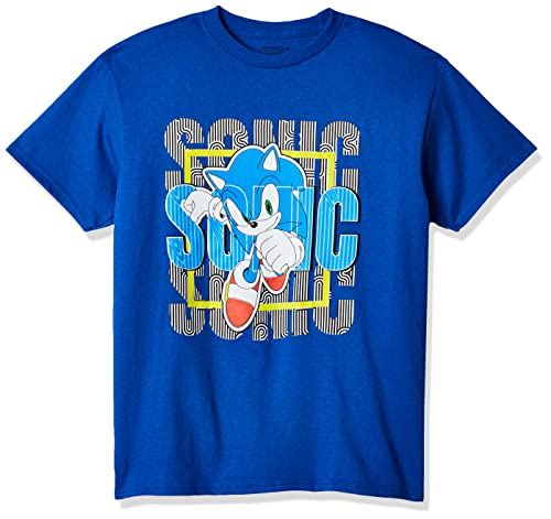 SEGA Boys' Sonic The Hedgehog & Tails Short Sleeve Tshirt
