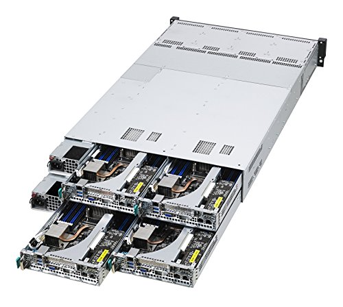 Image of ASUS 90SV01YH-M12LE0 Dual LGA2011-v3 Intel C612 PCH DDR4 2U Rackmount Server Barebone System