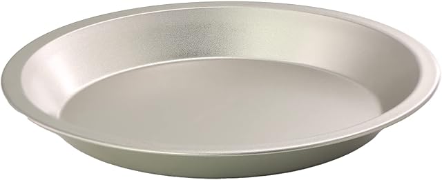 D.A.Y. Republic 24cm Silver Round Non Stick Pie Dishes, Bakeware Tins Perfect for Meat & Fruit Pies, Cakes, Quiches & Tarts
