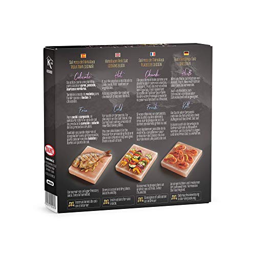 Dani - Himalayan Pink Salt Table (Salt Range Pakistan) zum Kochen, 3500 g