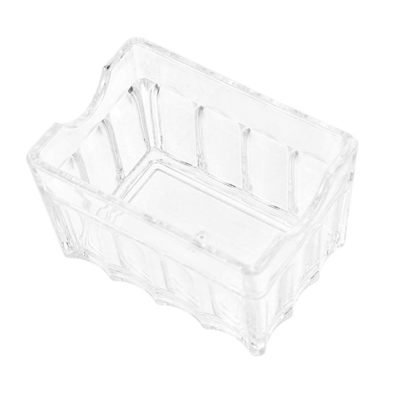 Unomor Modern Tea Bag Storage Box Sugar Packet Holder Acrylic Organizer for Home Office