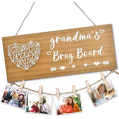 TGOOD Gifts for Grandma, Grandma Gifts Christmas Picture Frame Decorations, Grandma Christmas Gifts, Gifts for Grandmother Nana from Granddaughter Grandson Grandchildren Holiday Xmas Gifts Mothers Day Cover