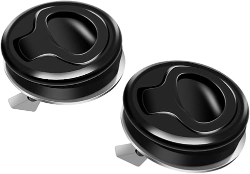 Miniatura 6 de WJSKDQ 4 pestillos de arrastre de 1.5 pulgadas con mango de elevación para barco, cubierta, puerta, armario, gabinete, cerradura de escotilla