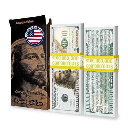 One Million Dollar Bill | Gospel Tracts | 1000000 Dollar