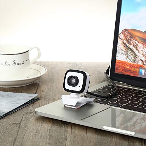 Andoer HD Webcam 480P 5MP PC 30fps HD Web USB Câmera de alta definição com câmera de vídeo com micro