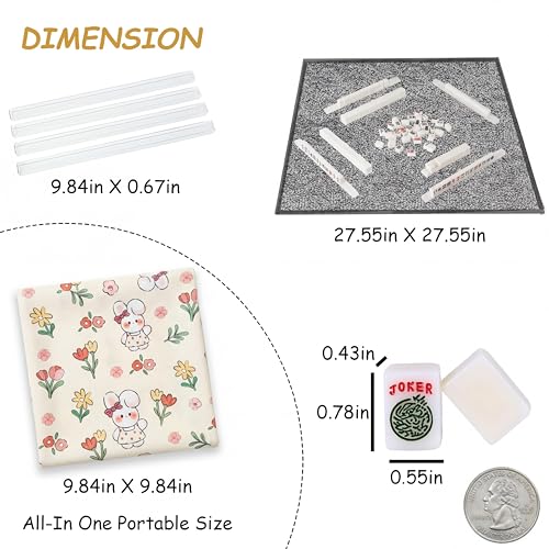 Travel Mini American Mahjong Set miniatura 6