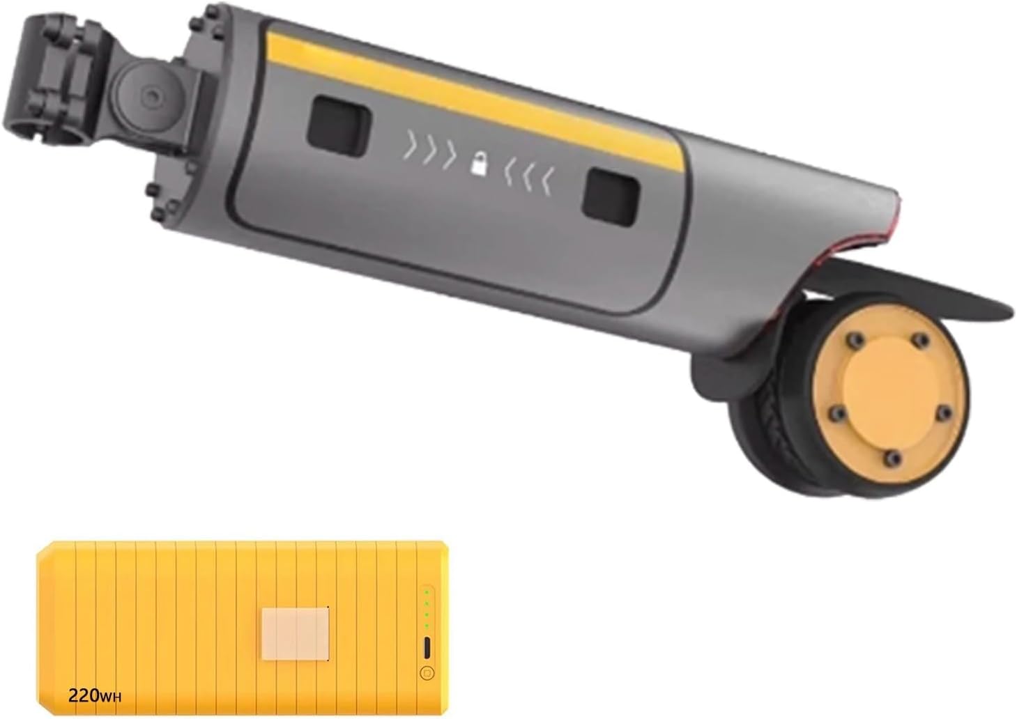 Electric Bicycle Conversion Kit, 158Wh/220Wh Battery Power Assist System for Mountain and Road Bikes, 70-96km Range with 4 Riding Modes