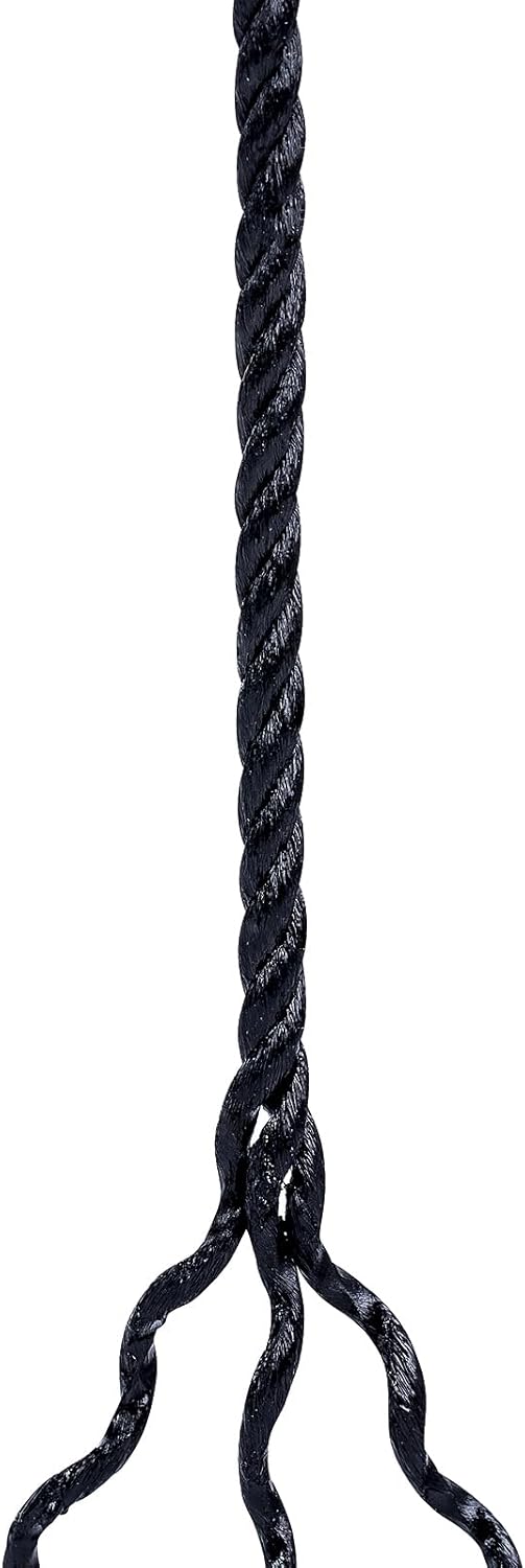 HONGDA Tarred Bank Line Twine, 465 Feet Nylon Twine #36 Bank Line-Black Nylon String 2.3mm, Black Strong Twisted Seine Rope Ideal for Gardening, Construction, Gear Tying, Bushcraft Gear