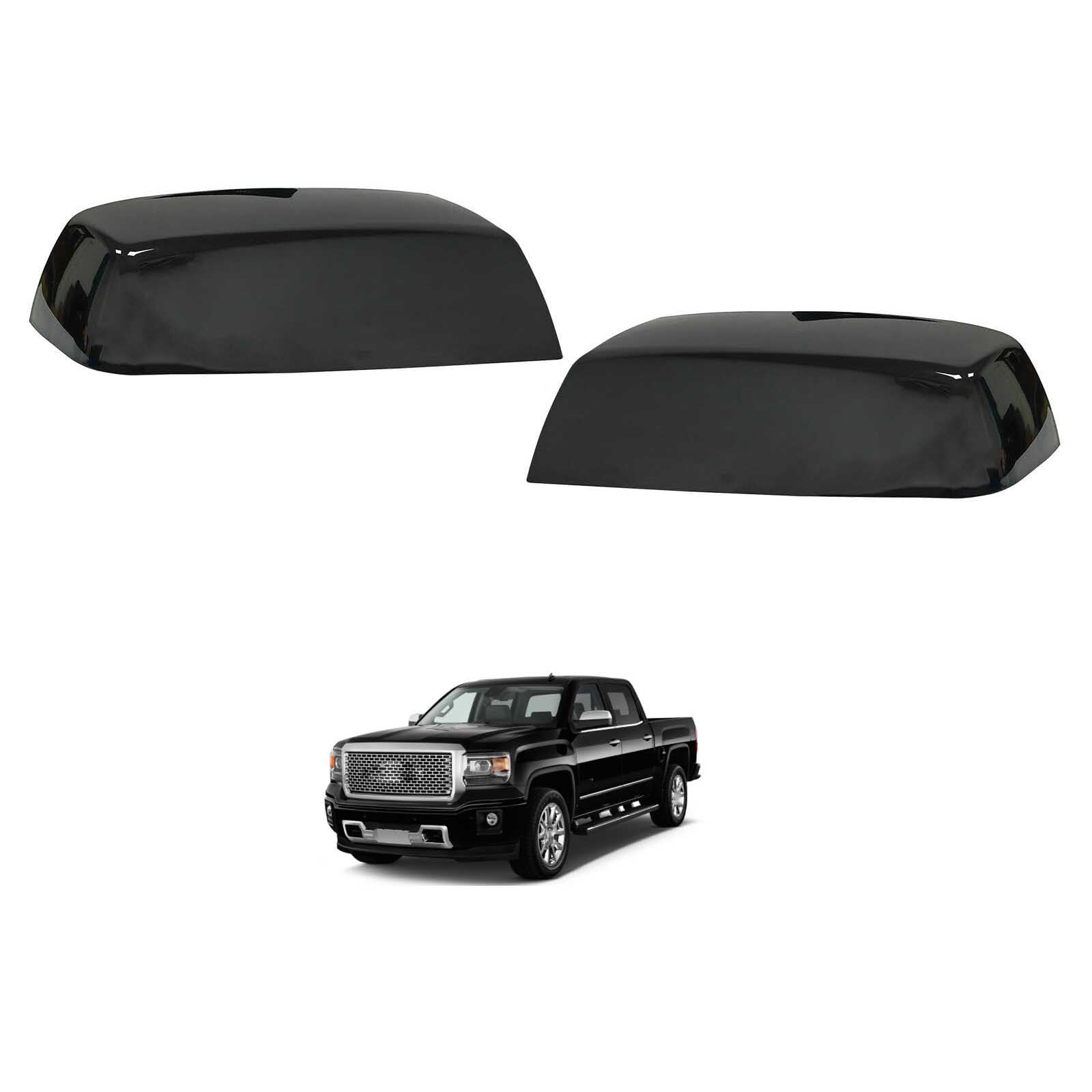 Capuchon de rétroviseur pour GMC Sierra 1500 2014-2019 coque de remplacement gauche droite ABS