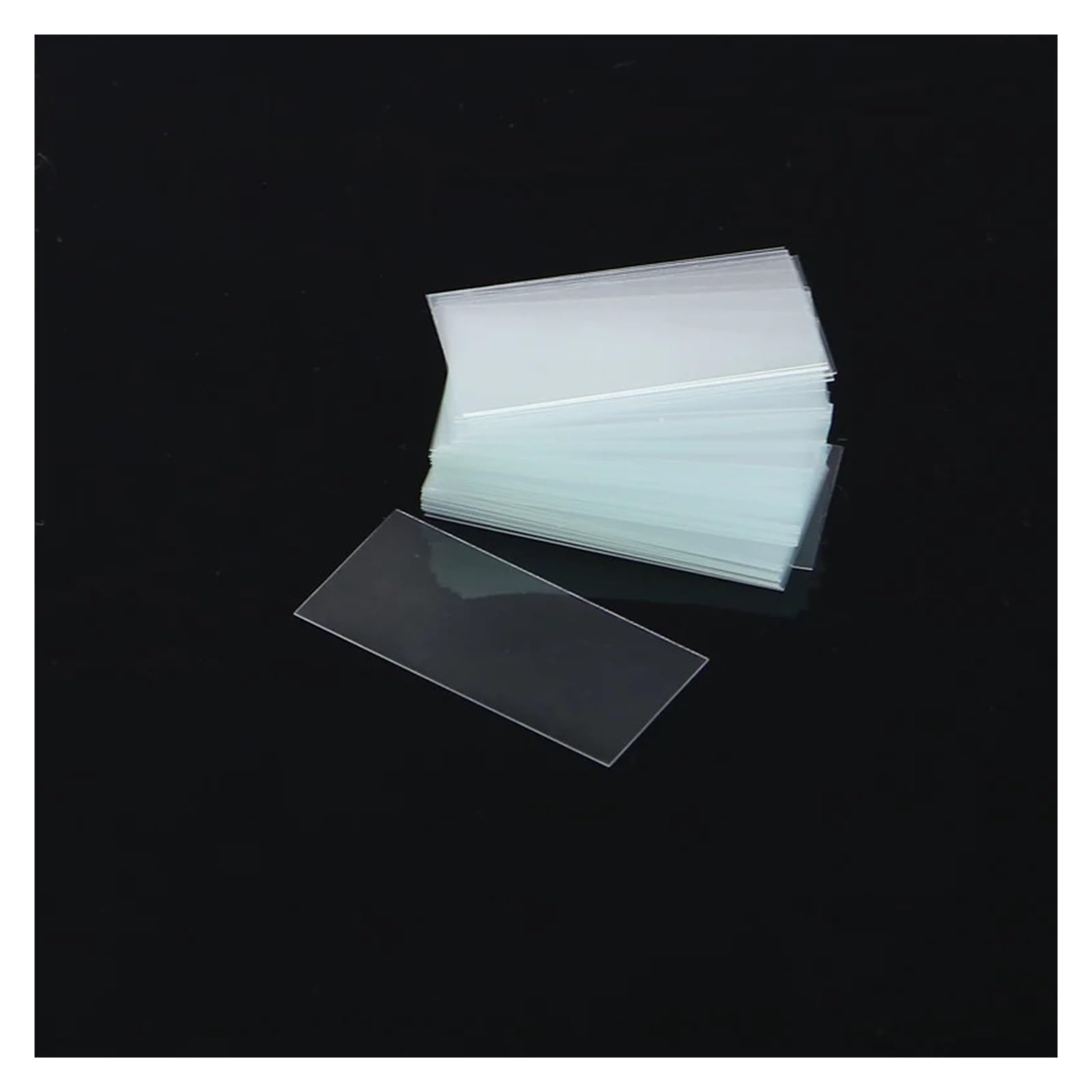 100 Stück, Standardgröße, 24 x 50 mm, Abdeckglas, Mikroskop-Zubehör, 0,13–0,17 mm Dicke, biologische Laborinstrumente(5 Boxes)