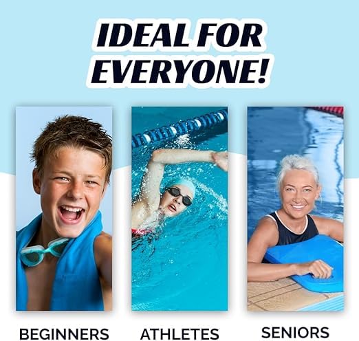 THE MORNING PLAY Morex Swim Hand Paddles Swimming Training Paddles with Adjustable Straps Swimming Fins Hand Paddles Gloves for Swim Training Water Resistance (Blue, S-Youth) 4