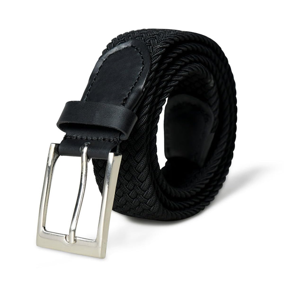 MaheTri Unisex Braided Canvas Stretchable Woven Belt (Upto 48") | Premium Woven Fabric Adjustable & Hole Free Elastic Belt... - Review, Price and Buying Guide