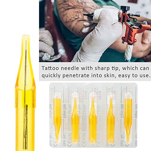 Tattoo Needles Set, 50Pcs Disposable Tattoo Cartridge Needles For Tattoo Machine Tattooing Supplies Rotary Pen Machine Supply(Tattoo Needles Tips) #TOP7