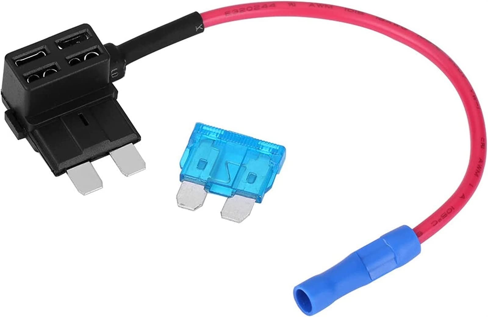 Adaptador de grifo de fusible de circuito automático for coche, 5 uds., soporte de fusibles de hoja ATO ATC estándar