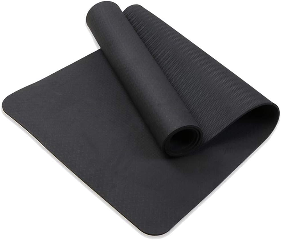 Attraction Design Yoga Mat Non Slip Exercise Mat Extra Thick Workout Mat for Yoga, Eco Friendly Exercise Yoga Mat High Density Fitness Pilates Mat with Carrying Strap, 72"x 24"x 6mm