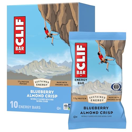 CLIF BAR - Energy Protein Bars - Blueberry Almond Crisp