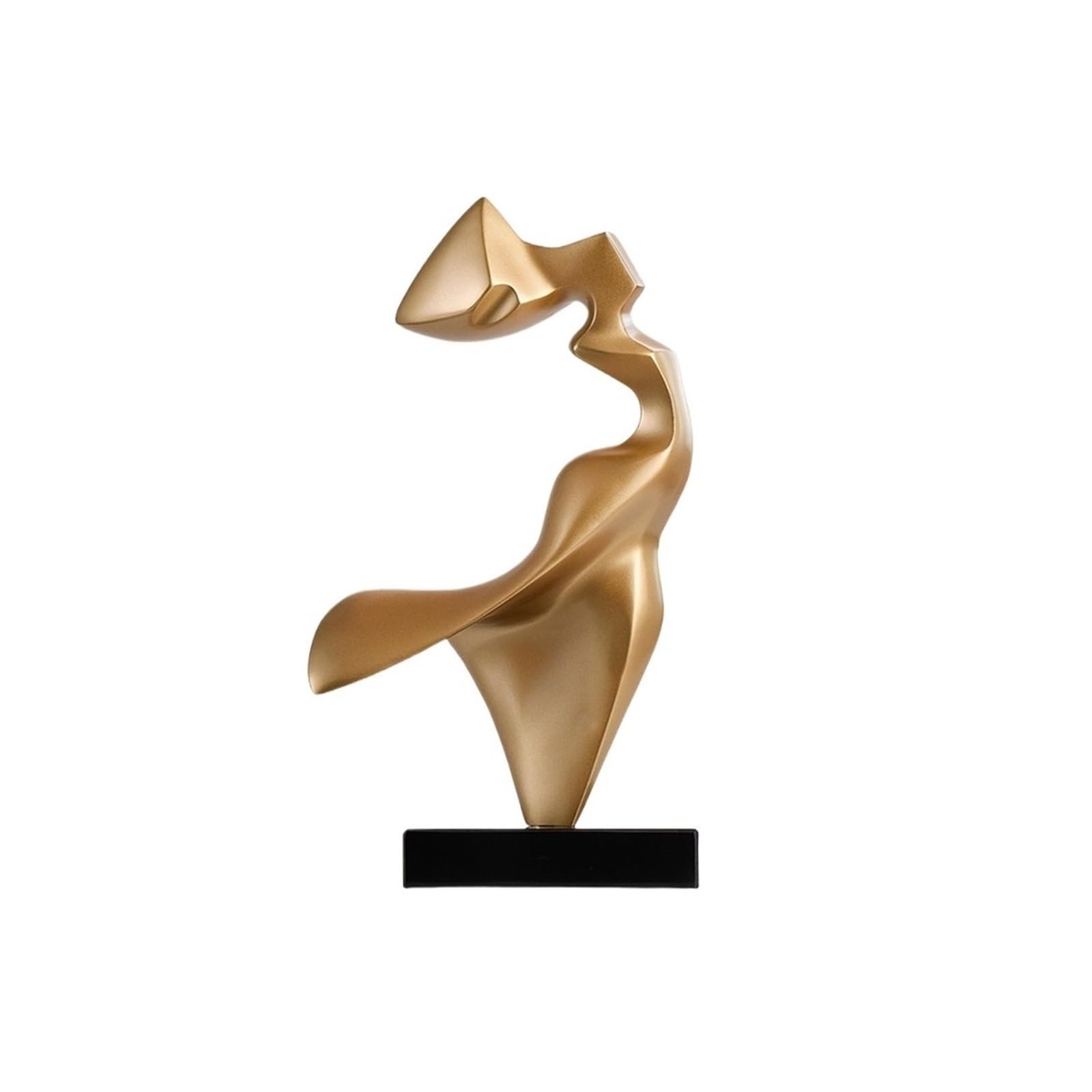 zhuyanbo007 Desk Statue, Abstract Art Sculpture Ornaments Luxury Decorations for Living Room, Entryway, Bookshelf