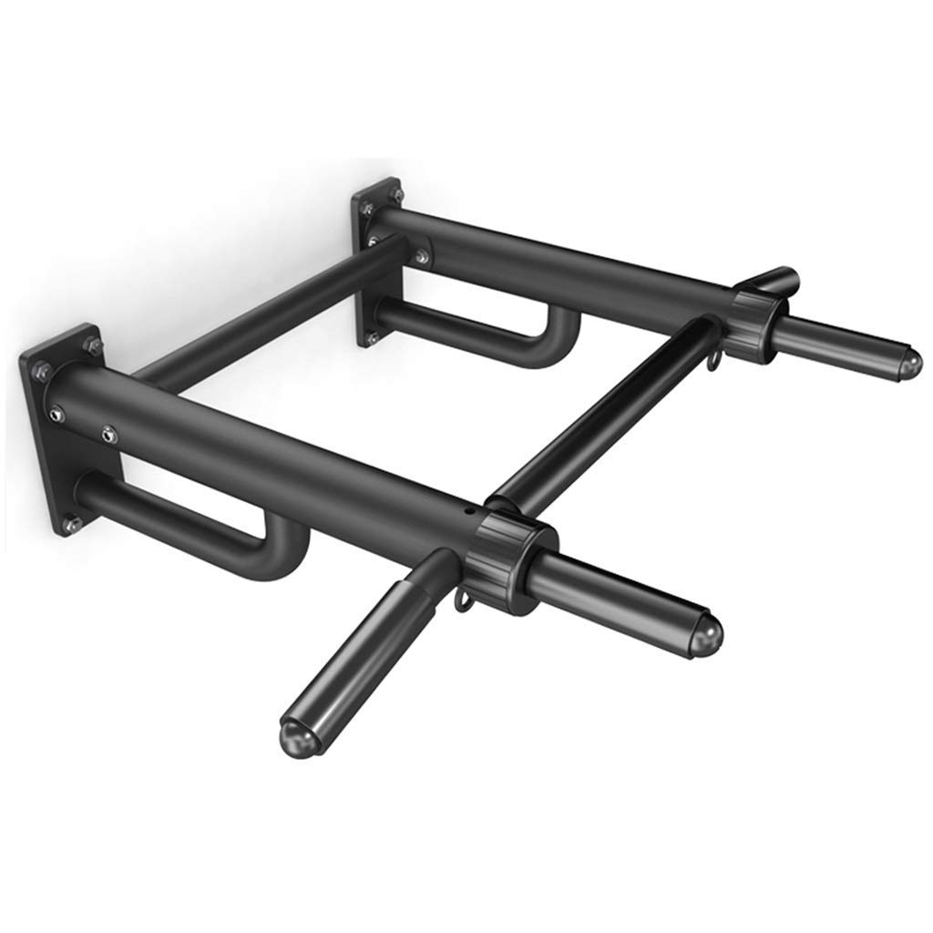 AYCDL Fitness Pull-up Bar Stable Horizontal Bar Home Parallel Bars Sandbag Shelf|Multi-Function Exercise Equipment Loading Weight 500kg,Black-98x22x66cm,Black-98x22x66cm