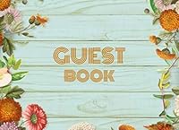Guest Book: Rustic Guest Book For Vacation Home, Rental, B&B, Beach House, Cabin 1082494321 Book Cover