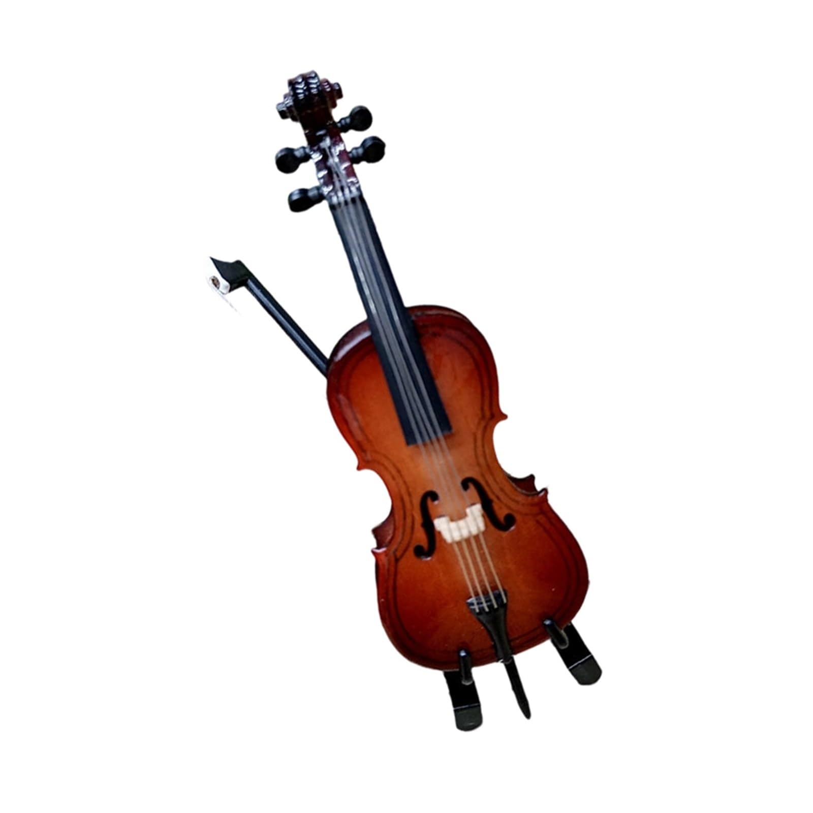 ZXFJYUIP Miniature Stringed Instrument Model Ornaments Home Desktop Decorations(10CM high)