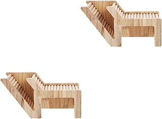 Abaodam Casa De Esconderijo Para Hamster 2 Peças Ninho De Esconderijo Gaiola De Hamster Suprimentos Pequeno Esconderijo Para Hamster Casa De Ouriço Escada De Escalada Brinquedo