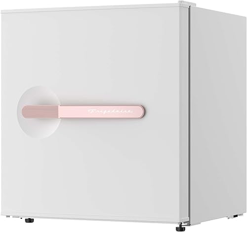Miniatura 2 de Frigidaire, Refrigerador compacto de la serie Retro de 1.6 pies cúbicos, abrebotellas lateral integrado, oro rosa suave