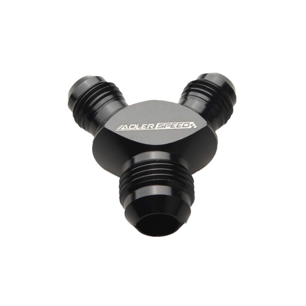 Amazon.com: AN-8 8 AN To 2 x AN6-6AN Y-Block Adapter Fittings
