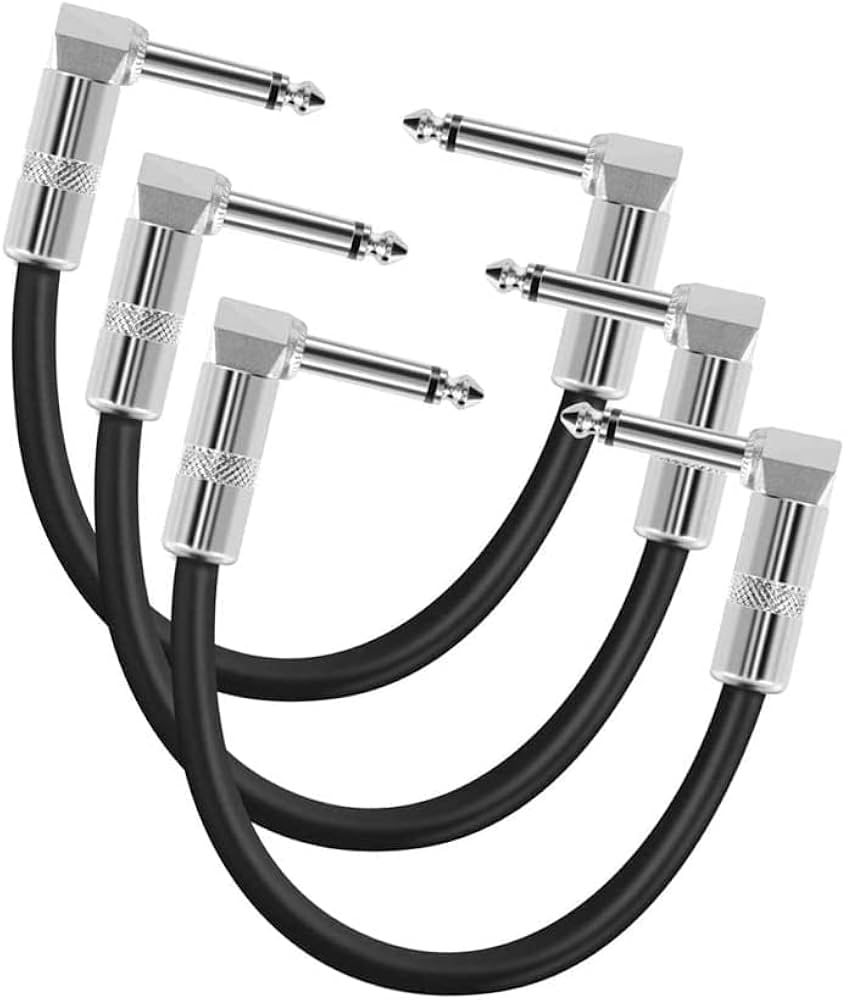 PROVIDENCE ギターシールド・パッチケーブル 4本セット Providence プロビデンス P203 Solderless model 2m S型プラグ×4