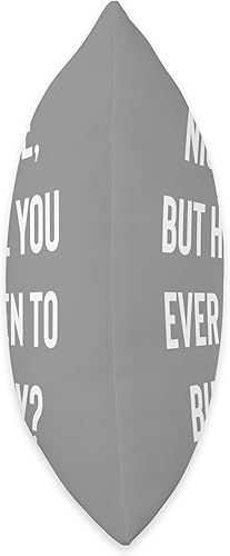 Miniatura 2 de Funny Bunbury City Tourist Apparel Bunbury Lovers Nice Here But Have You Ever Been to Bunbury Throw Pillow, 18x18, Multicolor