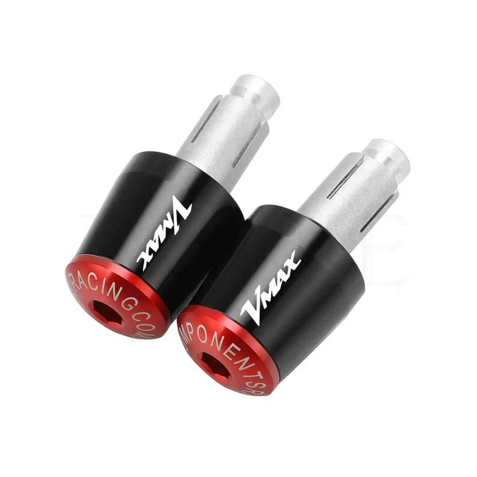Capuchon de poignées de guidon de moto pour VMAX 2009-2020, embouts de poids anti-vibration