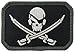 Pirate Skull Morale Patch (BLACK)
