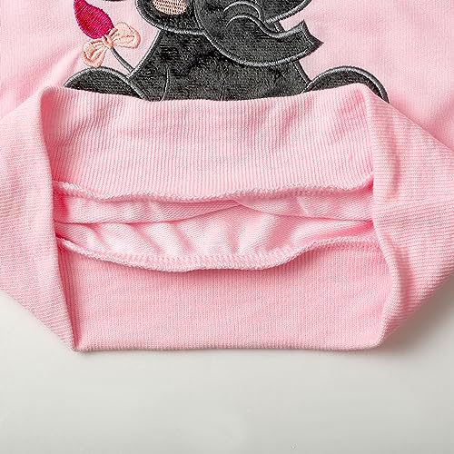 Image of RETSUGO Little Girls 2 Piece Clothing Sets Toddler Unicorn Sweatshirts and Leggings Cotton Fall Winter Casual Outfits 3-8T