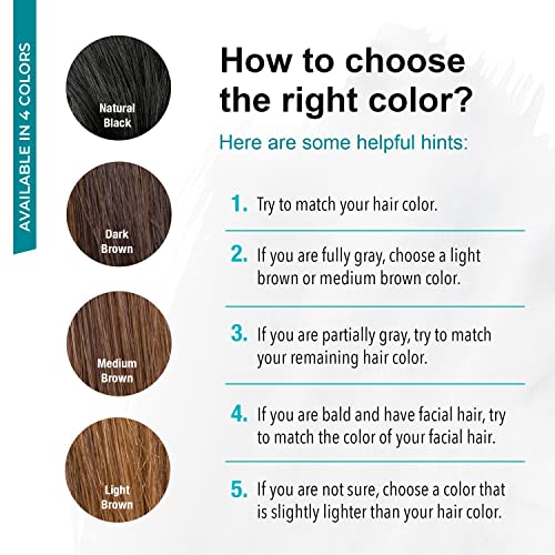 Sport Eyebrow Colorant, Men's Long Lasting Treatment To Cover Gray Brow Hairs, Medium Brown #TOP3