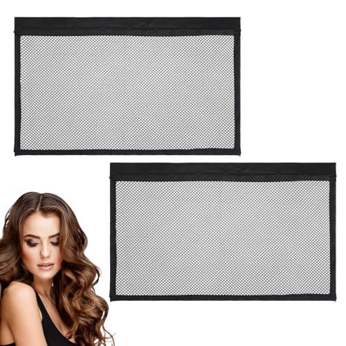 Qianyu 2 Pcs Hair Stretcher Lengthening Net Curly Length Maintainer