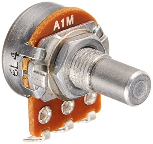 アルファ電子 16mm ポット 可変抵抗 エフェクターパーツ Aカーブ 1Mオーム 3個TAE-VRP16-A1M-3p