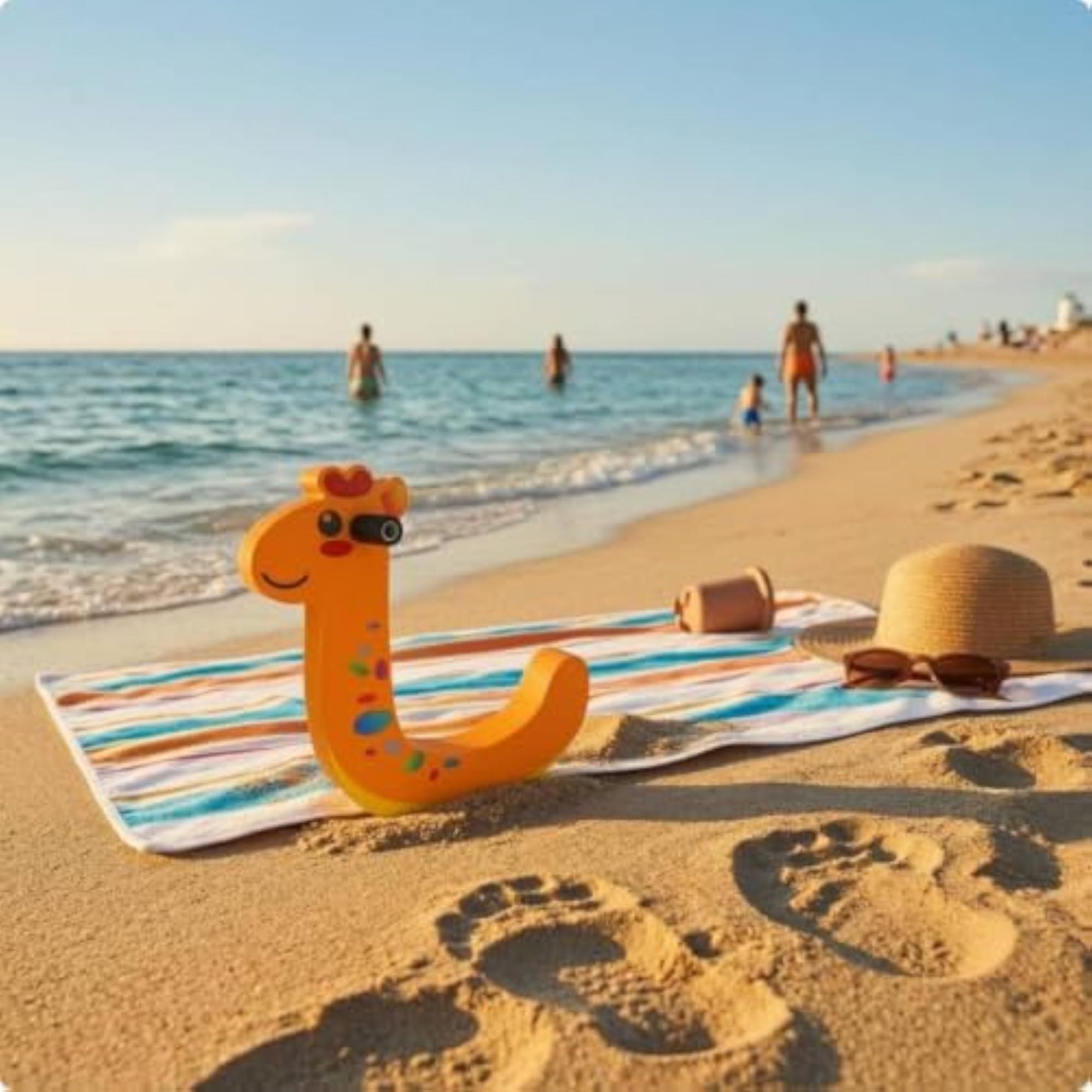EVA Water Riding Buoy with Handle Grip
