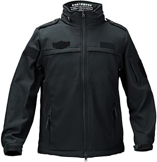 Uplateng Tactical Jacket Men Military Combat Soft Shell Army Jackets Techwear Windproof Breathable Fleece Thermal Hooded Coats 3XL
