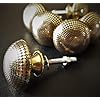 Set Of 6 Antiqued Brass Dimple Knobs - Kitchen El Salvador - View #10