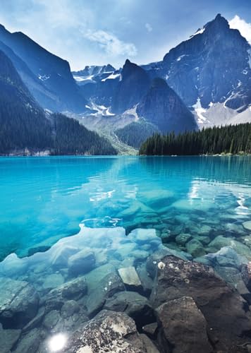 Puzzle 1000 pièces : Massif des montagnes bleues Ravensburger Nathan - vue 4