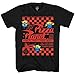 Disney Pixar Toy Story Pizza Planet Take Out Flyer Disneyland World Tee Funny Humor Men's Graphic T-Shirt(XL, Black)