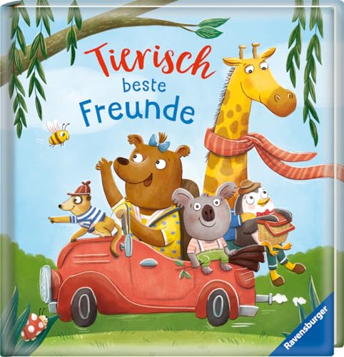 Meine Kindergartenfreunde: Tierisch beste Freunde (Freundebuch)