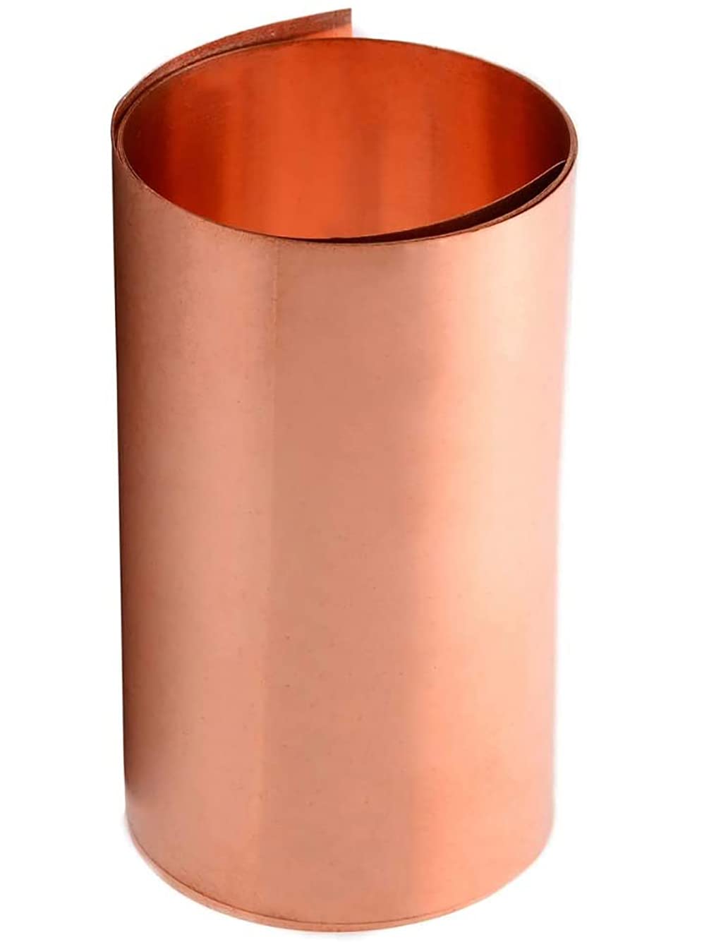 Foglio di Rame 99,9% di Alta purezza Cu Sottile Piastra di Metallo con Foglio 1000x200mm,Thickness: 0.6mm