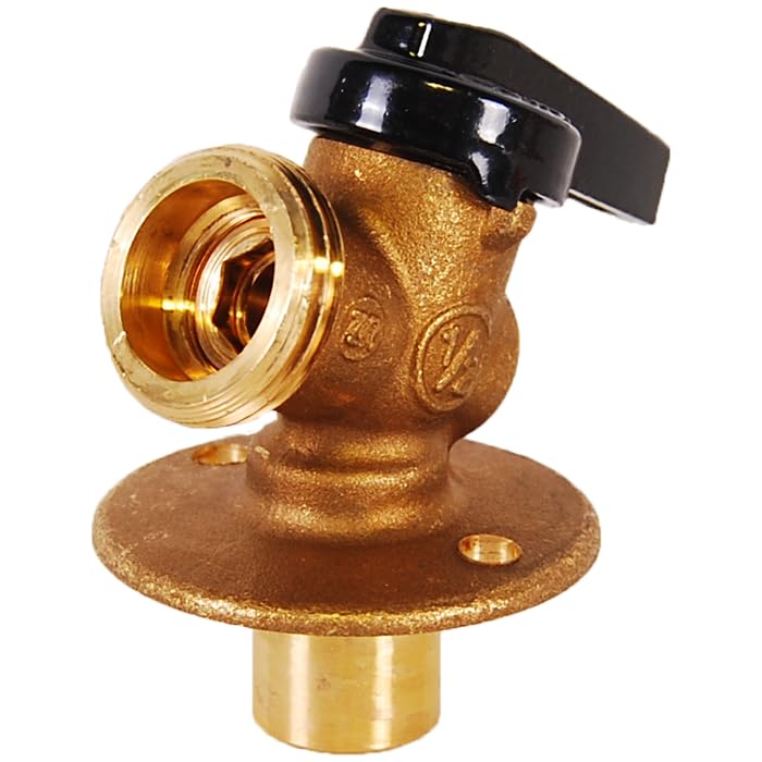 Sillcock 107-585NL de 3/4 libre de plomo para eliminar fugas en paredes exteriores