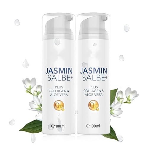 Jasmin Salbe Augen, Jasminsalbe Augenringe, Jasminsalbe Augenringe Schlupflider, Augencreme Gegen Augenringe, Augencreme Gegen Tränensäcke, Aktiv-Jasminsalbe (2PCS)