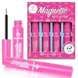 7C SEVENCROWN Eye Liner Magnetic Eyeliner Black Waterproof Liquid Eyeliner,Upgraded All-Day Hold, Sweatproof, Works Perfectly with Magnetic Eyelashes Kit - 5ml*4 Count